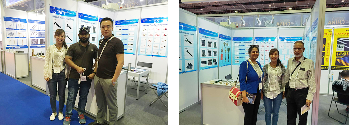 We joined many hardware tools exhibition include native and foregin